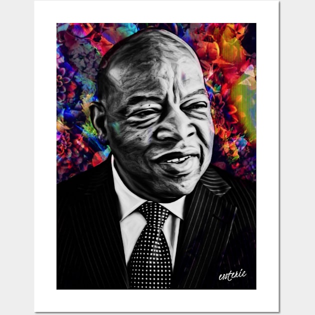 Rest in Power John Lewis Wall Art by Esoteric Fresh 